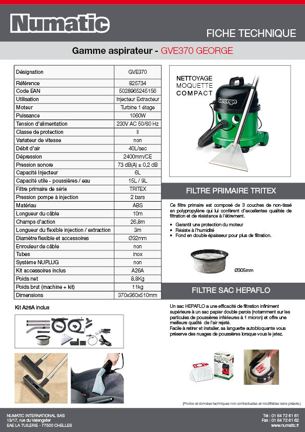 Numatic George GVE370 – Detail Shop Car Care Numatic George GVE370 – Detail Shop Car Care
