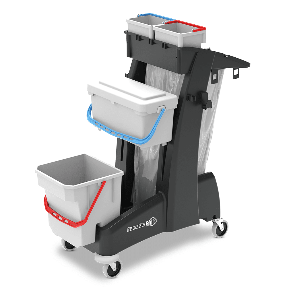 Chariot de ménage SCG1415 ReFlo - Matériel de nettoyage professionnel -  Numatic