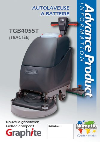 Advance product TGB4055T Numatic