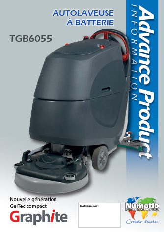 Advance product TGB6055 Numatic