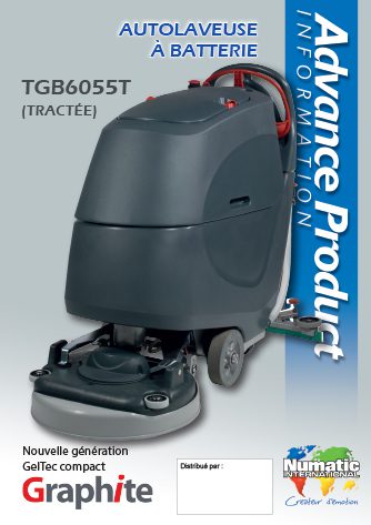 Advance product TGB6055T Numatic