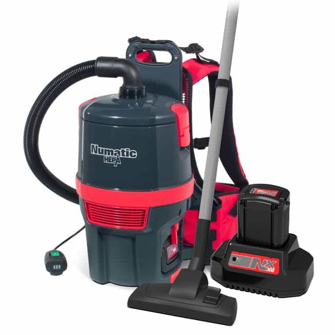 Aspirateur dorsal à batterie Lithium RSB150NX HEPA Numatic