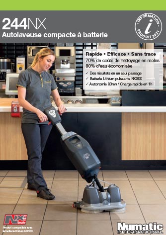 brochure-presentation-244nx-numatic Autolaveuse compacte à batterie Lithium 244NX Numatic
