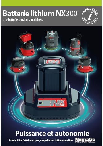 brochure-presentation-batterie-nx300-numatic Brochure de présentation technologie batterie lithium NX300 Numatic