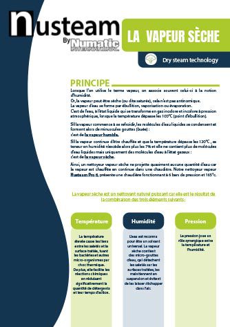 Dossier expertise vapeur sèche blog Numatic