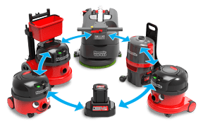 produits-nx-numatic Gamme de produits batterie Lithium NX300