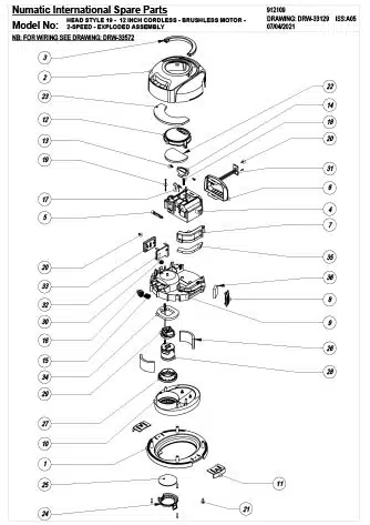 vue eclatee pbt230nx numatic